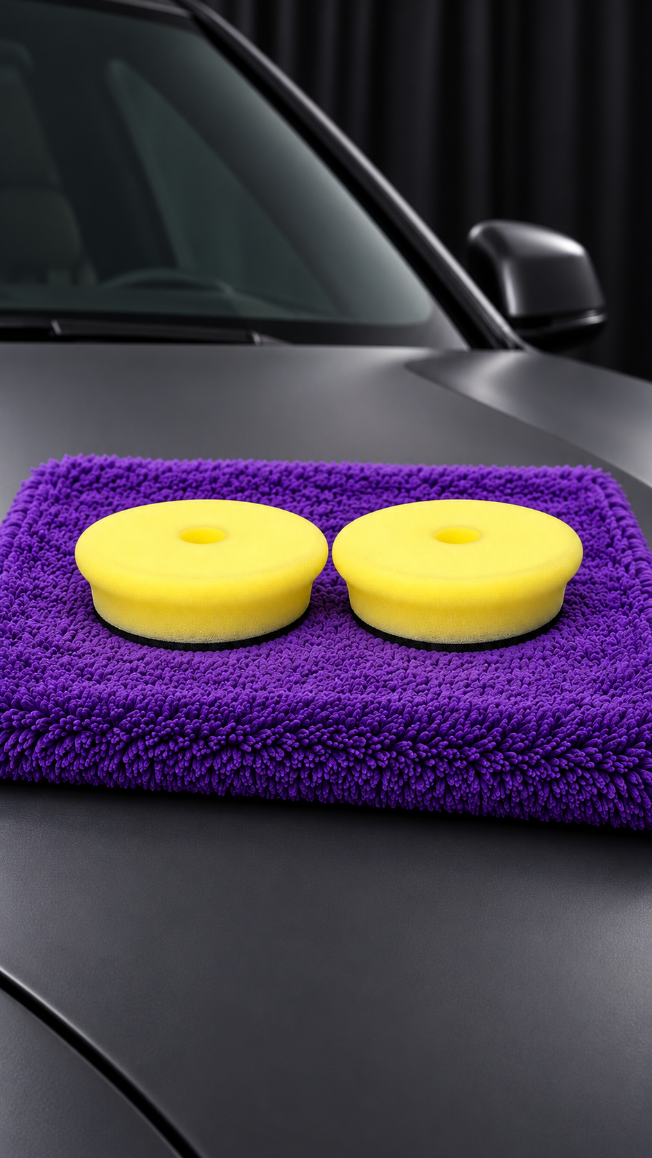 Rivali Car Care 3" Foam Polishing Pad (2-Pack) – DA Polisher Pad