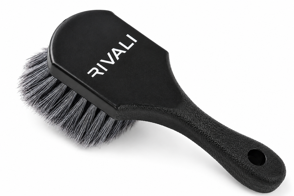 Rivali Car Care Professional Tire Cleaning Brush - 23cm (9 Inch) Stiff Bristle