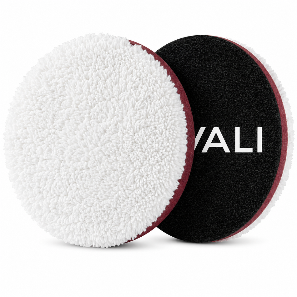 Rivali Car Care 6" Microfiber Cutting Pad – Professional DA Polisher Pad