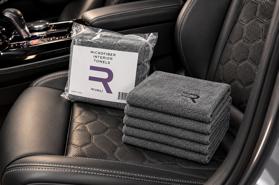 Rivali Car Care Microfiber Interior Towels