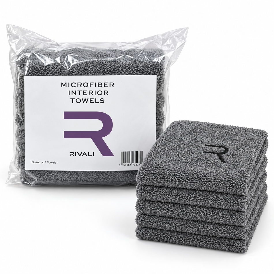 Rivali Car Care Microfiber Interior Towels