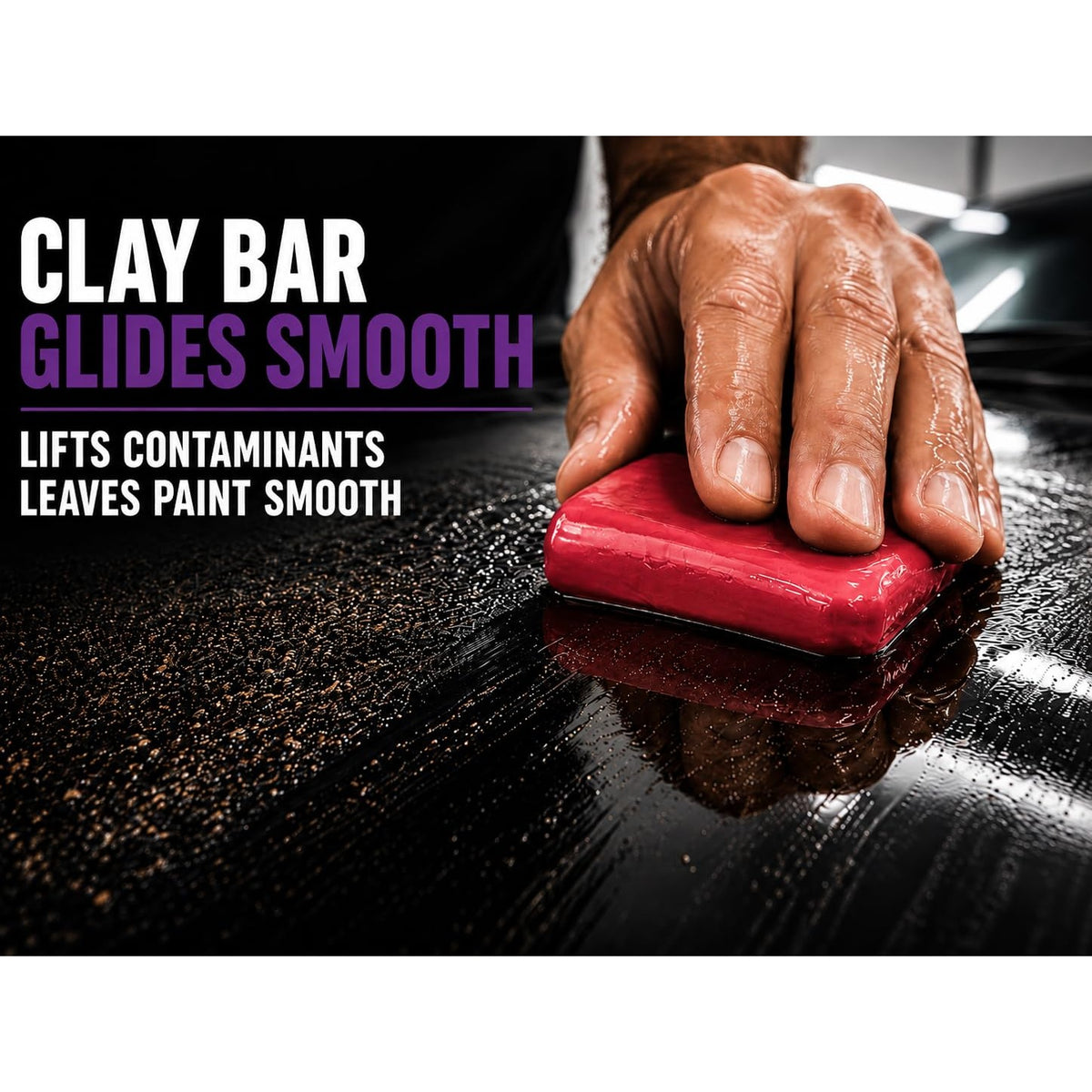 Rivali Car Care Detailing Clay Bar 4-Pack – Medium