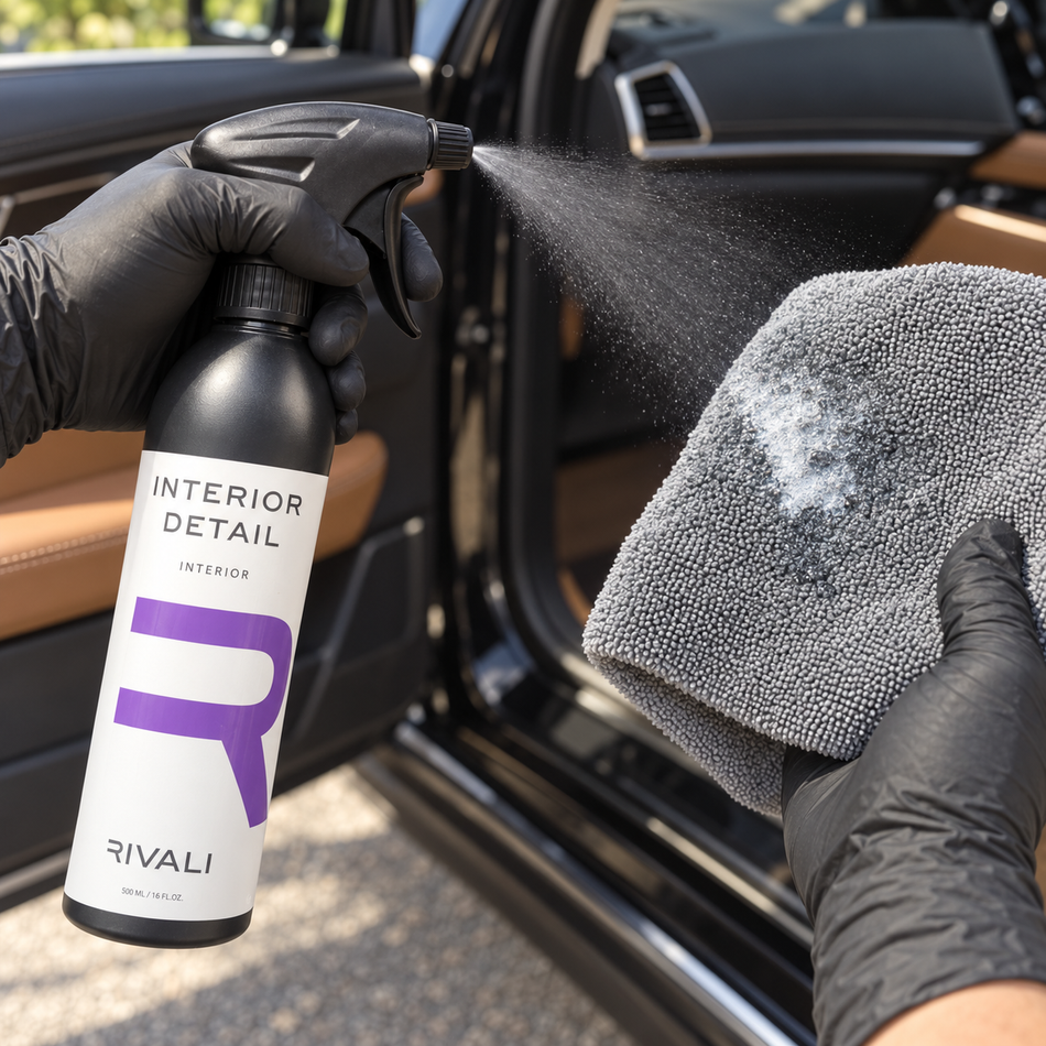 Rivali Car Care Interior Detail in use (1)