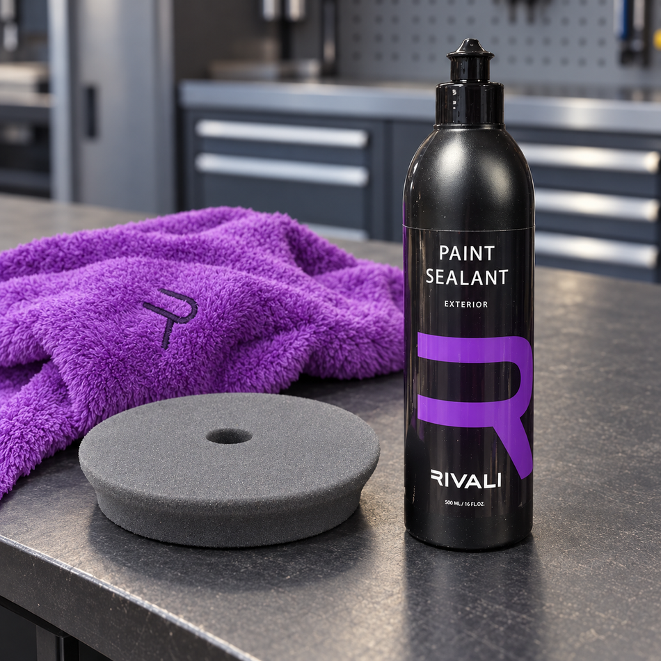 Rivali Car Care Paint Sealant in use (1)